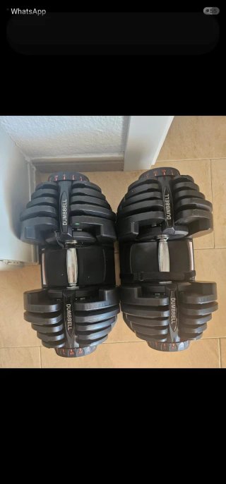 Mancuernas Ajustables 5-40kg (Par)