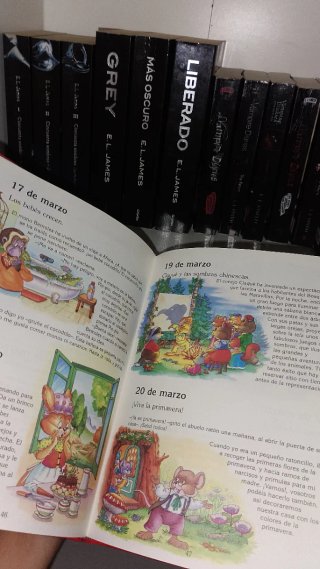 Libro infantil: Los animales cuentan 365 historias