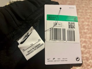 NUEVO: Pantalón Nike Air Mujer Loose Fit XL Negro