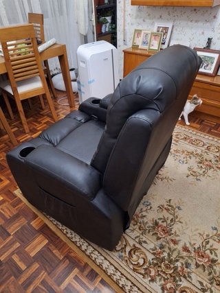 Sillón reclinable con masaje