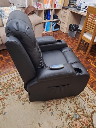 Sillón reclinable con masaje