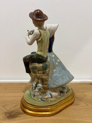Figura vintage de porcelana Ramón Inglés.