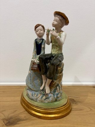 Figura vintage de porcelana Ramón Inglés.