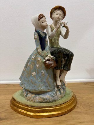 Figura vintage de porcelana Ramón Inglés.