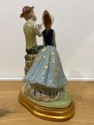 Figura vintage de porcelana Ramón Inglés.