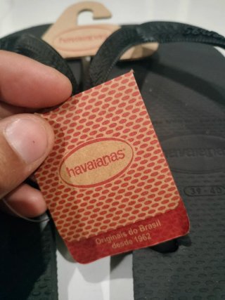 Chanclas Havaianas Negras Talla 40