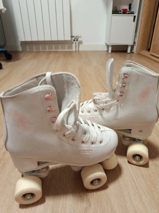 Patines Oxelo blancos talla 36
