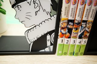 Sujetalibros Naruto Uzumaki y Sasuke