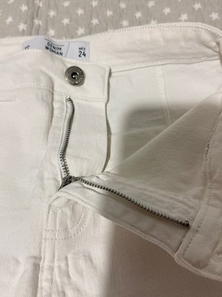 Shorts vaqueros blancos
