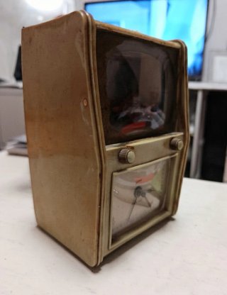 Reloj TV Vintage Goldbuhl Bailarina Años 50
