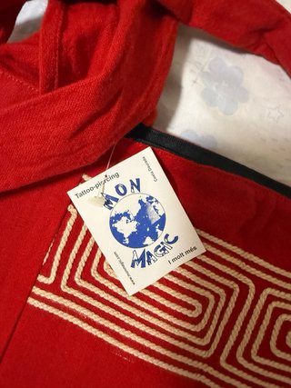 Bolso de tela Mon Magic rojo