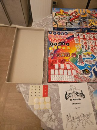 Power Rangers Il Gioco MB 1994 Vintage