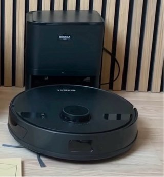 Robot aspirador friega suelo Monsga