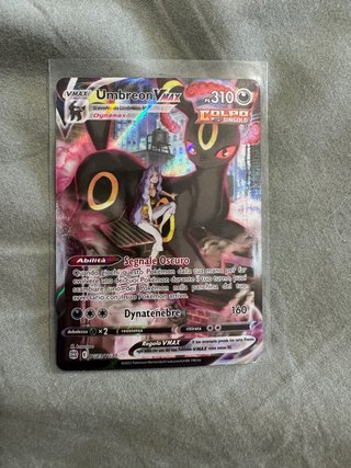 Carta Pokemon Umbreon VMAX TG23/TG30