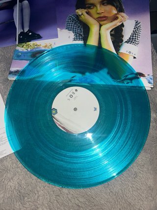 Olivia Rodrigo SOUR LP Light Blue Vinyl coleccion