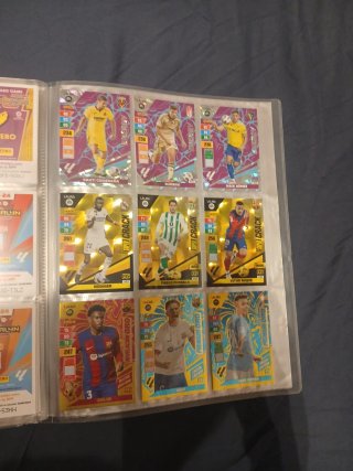 Colección de Cartas de fútbol especiales