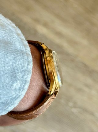 REGLIA Vintage « Gran Fecha » Chapado en Oro 33mm