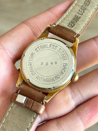 REGLIA Vintage « Gran Fecha » Chapado en Oro 33mm