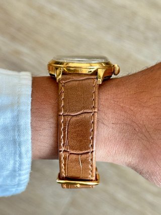 REGLIA Vintage « Gran Fecha » Chapado en Oro 33mm
