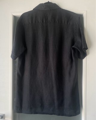 Camicia uomo lino manica corta XL