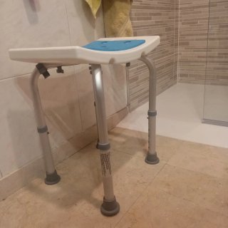 Silla ortopédica ideal para ducha
