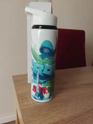 Botella Agua Roblox Aluminio 700 ml