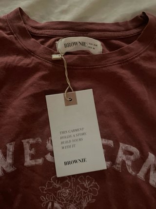 Camiseta Brownie Talla S-M Nueva