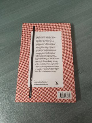 Libro: "Luces de bohemia", Ramón del Valle-Inclán