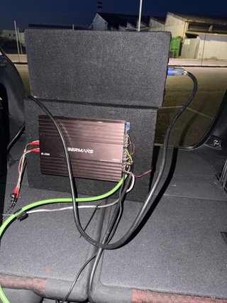 Equipo de Sonido Kenwood 1200W con todo los cabre