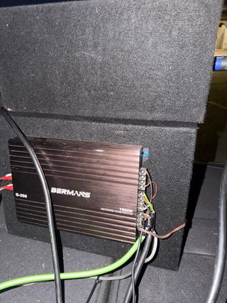 Equipo de Sonido Kenwood 1200W con todo los cabre