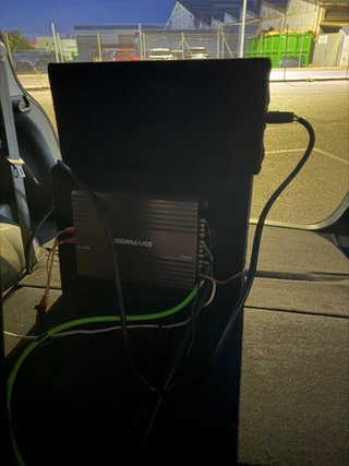 Equipo de Sonido Kenwood 1200W con todo los cabre