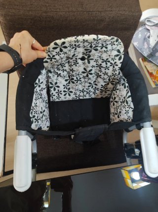 Trona portátil para acoplar a mesa o silla, nueva