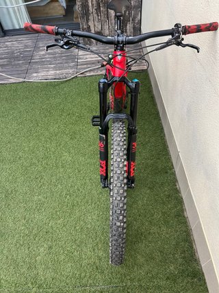 Bicicleta Trek Fuel EX S Roja