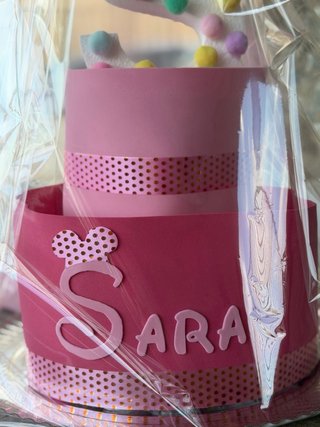 Tarta de pañales personalizada