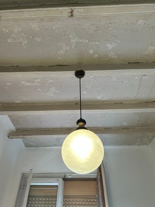Lámpara globo colgante