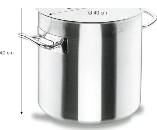 Olla grande de acero ino