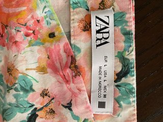 Top floral Zara