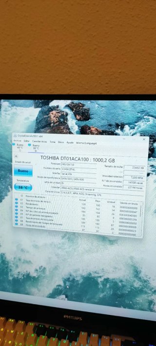 Disco Duro Toshiba 1TB SATA
