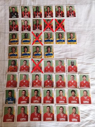 Figurine Calciatori Calcio Merlin 2000