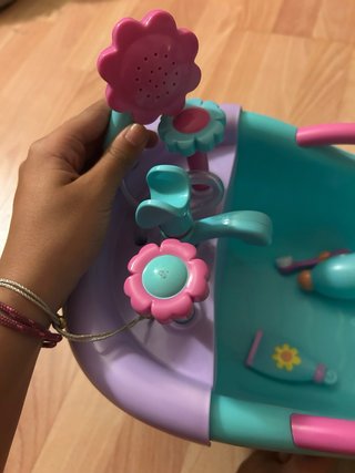 Bañera nenuco de juguete con accesorios