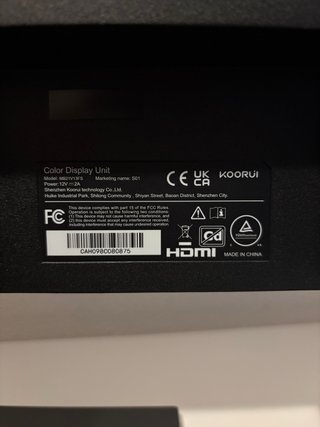 Monitor Koorui