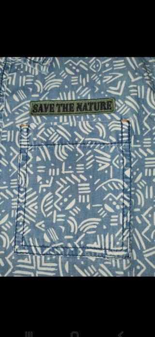 Camisa Niño Benetton Estampada