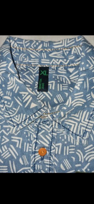 Camisa Niño Benetton Estampada