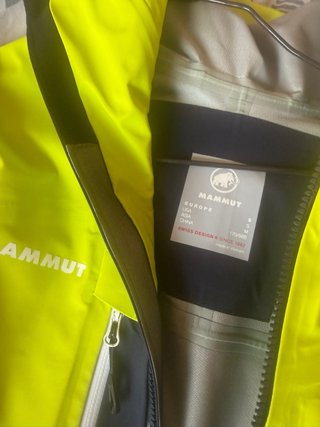 Chaqueta Mammut Intemperie