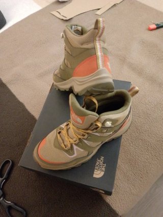Botas The North Face Unisex Verde Naranja
