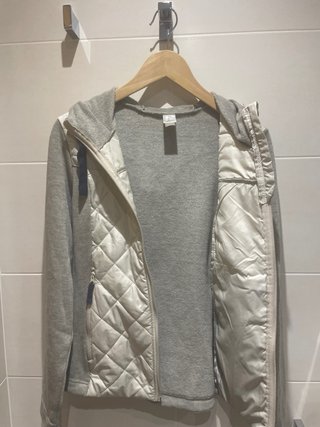 Sudadera Quechua gris arena