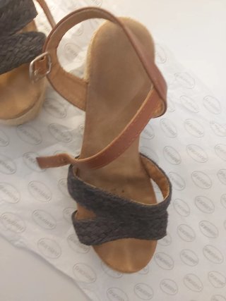 Sandalias cuña Graceland mujer