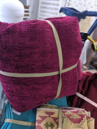 Lote de 3 retales textiles