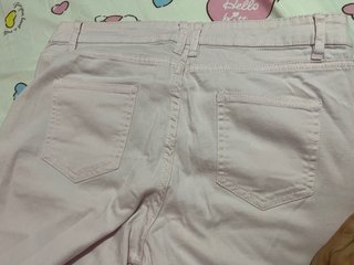 Pantalón vaquero rosa