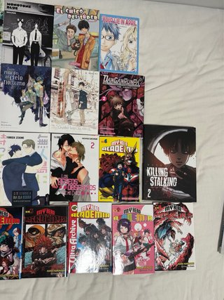 Mangas BL/yaoi, shonen y shoujo.